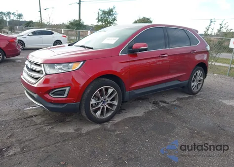 2017 Ford Edge Titanium from USA, damaged, VIN 2FMPK3K89HBC52302